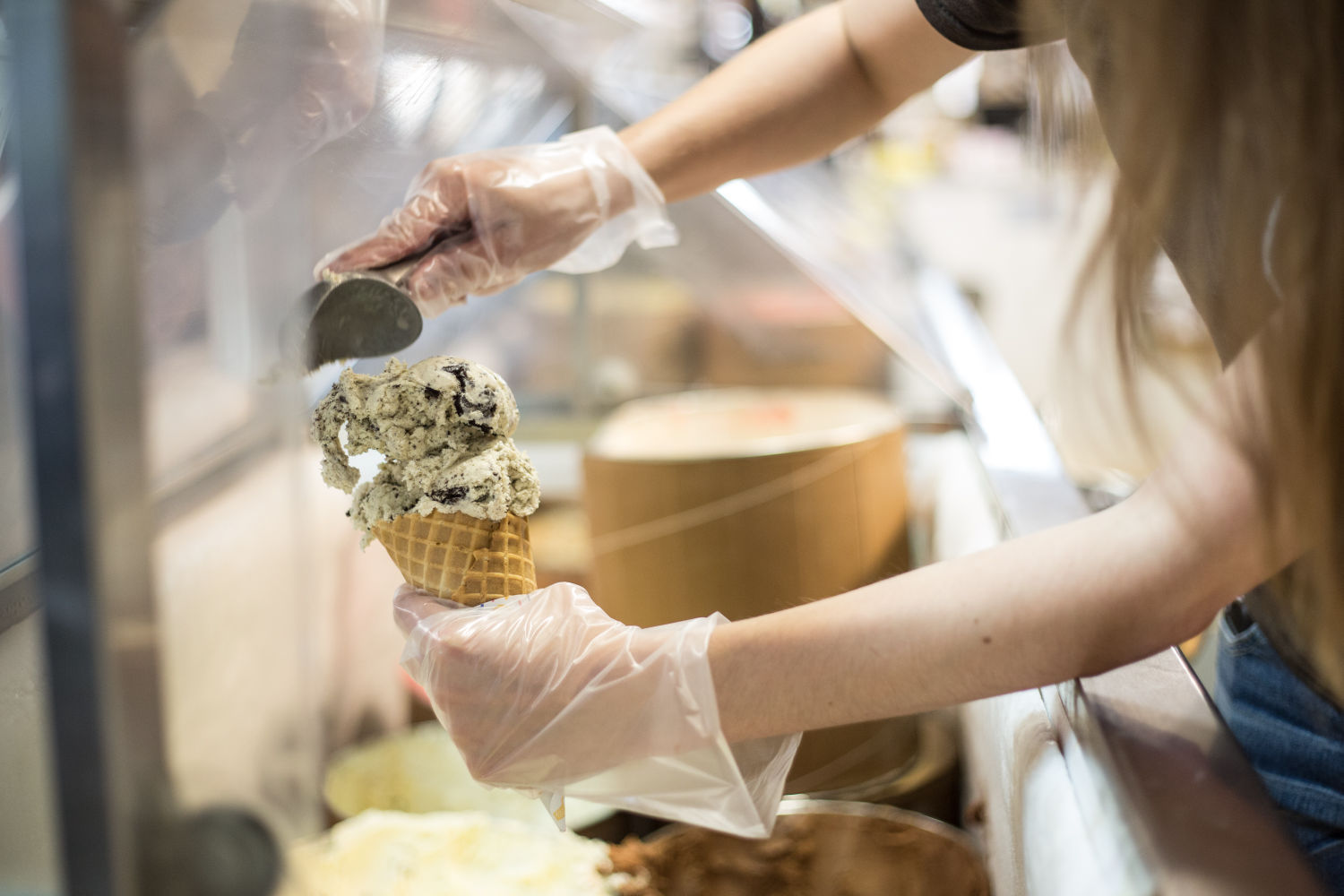 You've stopped for an ice cream at the Farson Mercantile